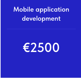 Mobile application development