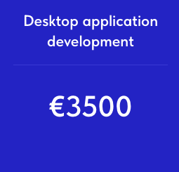 Desktop application development